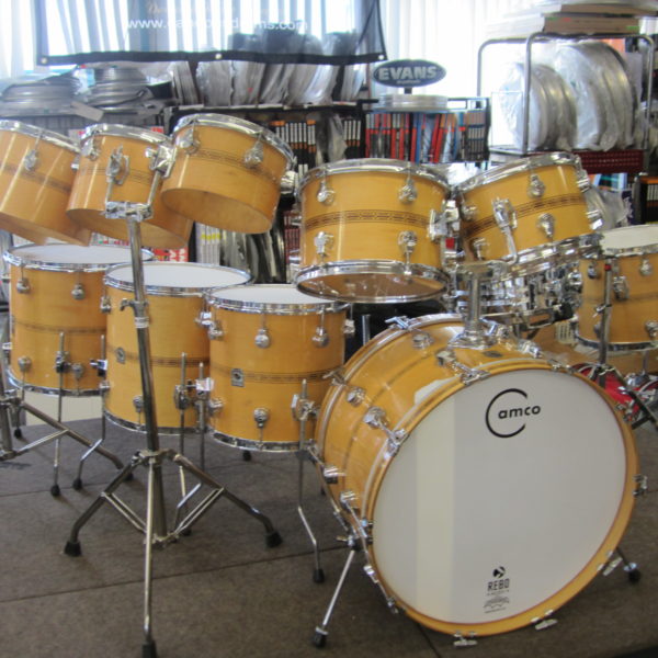 Letmá historie Camco drums Drumcenter.cz